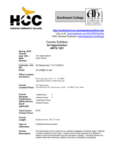 HCC Syllabus Spring 2016.doc