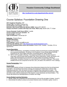 Spring 2014 Foundations of Drawing I-CS.doc