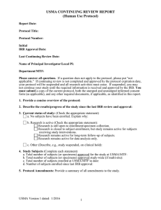 USMA Protocol Continuing Review Form.docx