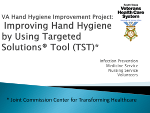 Improving Hand Hygiene