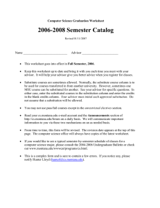 2006-2008 Semester Catalog