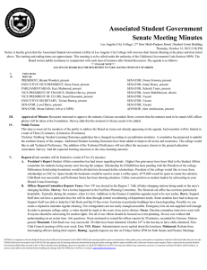 Senate Minutes 10.15.15