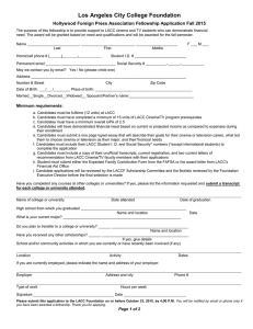 2015 HFPA Scholarship Application (Word Doc)