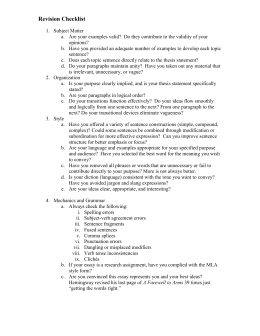 Groom service essay