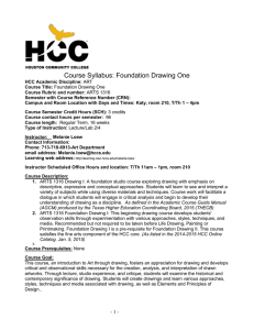 HCC D1 syllabus SPRING 2016.doc