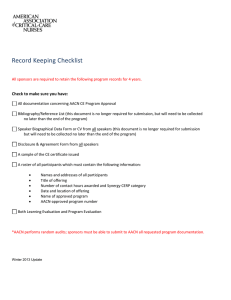 Record Keeping Checklist Check to make sure you have: