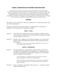 Student Organization Model Constitution (doc