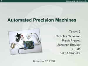 Automated Precision Machines