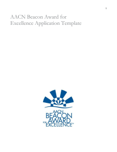 Beacon Award Application Template