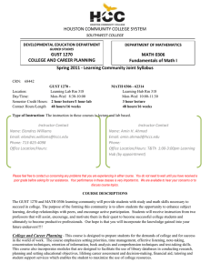 GUST 1270 Math 0306 Spring 2011.doc