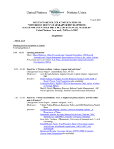 Programme and available presentations
