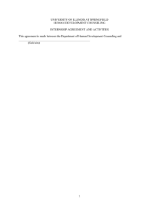 Internship Agreement Form (doc)