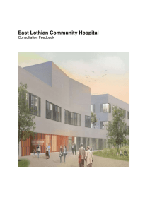 East Lothian Community Hospital Consultation Feedback