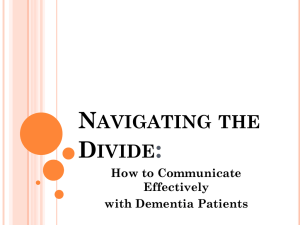 Navigating the Divide: How to Communicate Effectively with Dementia Patients