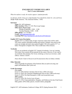 English 2327.Syllabus.TTh.Spring.2014.doc