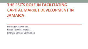 FSC Role in Capital Market Development - L. Martin