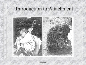 Attachment defined and describing secure and insecure attachment