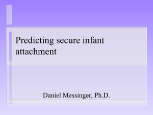 Predicting attachment security