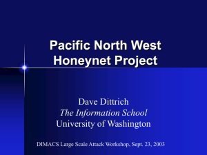 Pacific North West Honeynet Project
