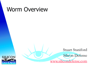 Worm Overview