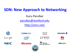 Software Defined Networking (SDN): A New Approach to Networking