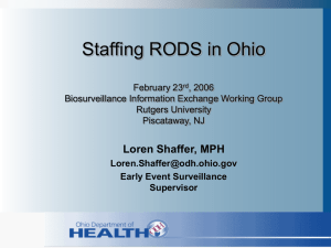 Staffing RODS in Ohio
