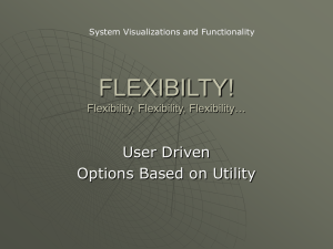 System Visualizations and Functionality