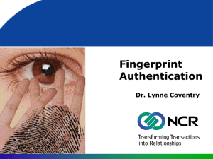 Fingerprint Authentication