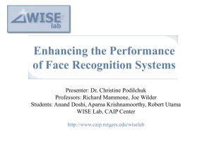 Enhancing the Performance of Face Recognition Systems
