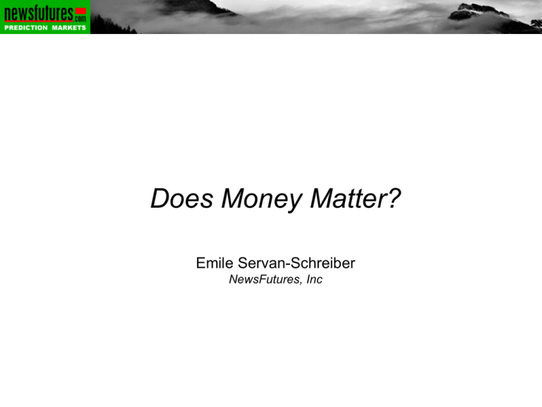 Does Money Matter 