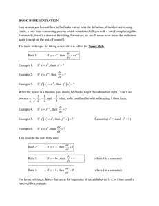 BASIC DIFFERENTIATION.doc