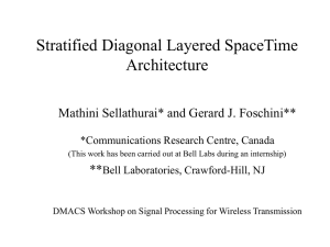A Stratified Diagonal Layered Spacetime Architecture