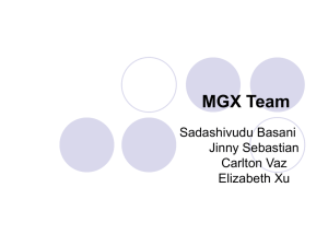 MGX Team Sadashivudu Basani Jinny Sebastian Carlton Vaz