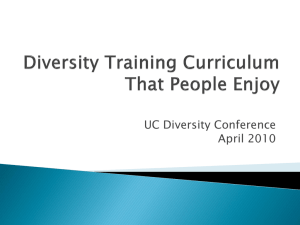 UC Diversity Conference April 2010