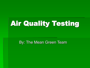 Indoor Air Quality PowerPoint