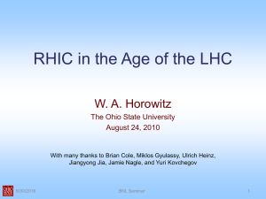 RHIC in the Age of the LHC