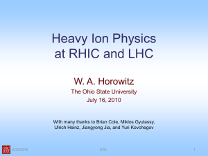 Heavy Ion Physics at RHIC and LHC
