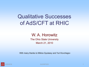 Qualitative Successes of AdS/CFT at RHIC