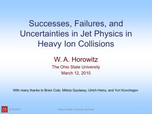 Successes, Failures, and Uncertainties in Jet Physics in Heavy Ion Collisions