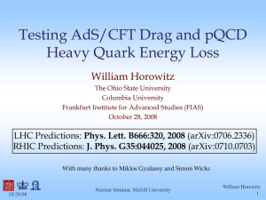 Testing AdS/CFT Drag and pQCD Heavy Quark Energy Loss