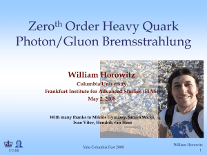 Zeroth Order Heavy Quark Photon/Gluon Bremsstrahlung