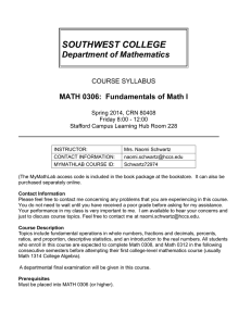 Math 0306 Spring 2014 Syllabus.doc