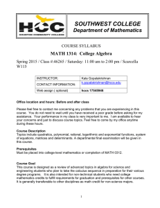 College Algebra Spring 2015.doc