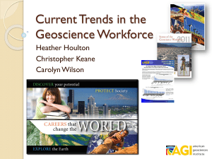 Current Employment Trends in Geology