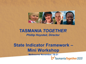 TOGETHER – State Indicator Framework Mini Workshop