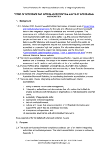 TERMS OF REFERENCE FOR AUDITS OF INTEGRATING AUTHORITIES July_2014.doc