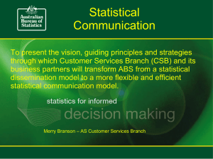 Statistical Communication