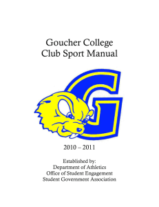 Club Sports Manual