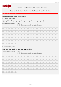 - Survey Form (Mapping) .doc
