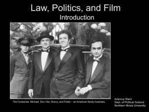 Introduction: Law, Politics, Film